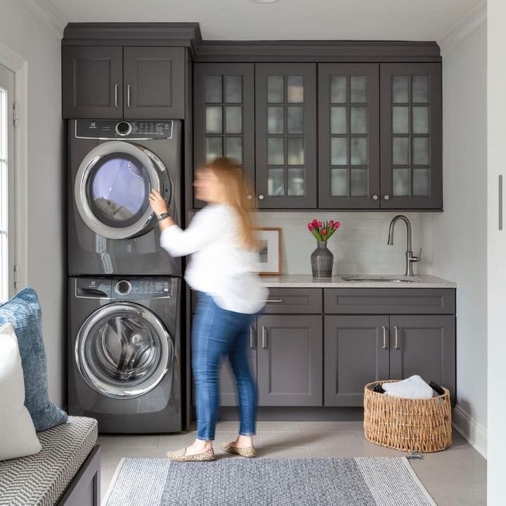 Incorporate Glass-Front Cabinets