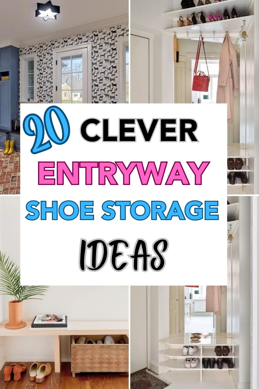 20 Clever Entryway Shoe Storage Ideas