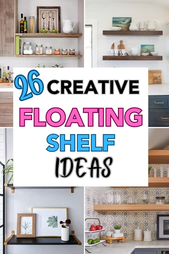 26 Creative Floating Shelf Ideas for Every Room – chic dwell