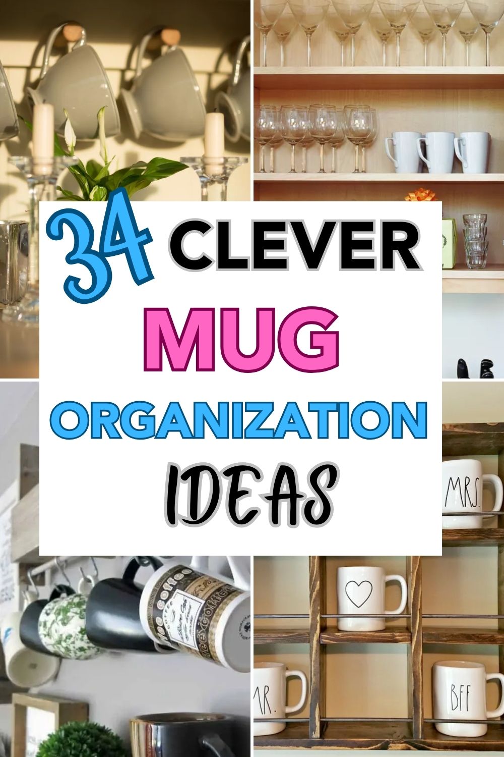 34 Clever Mug Organization Ideas (1)