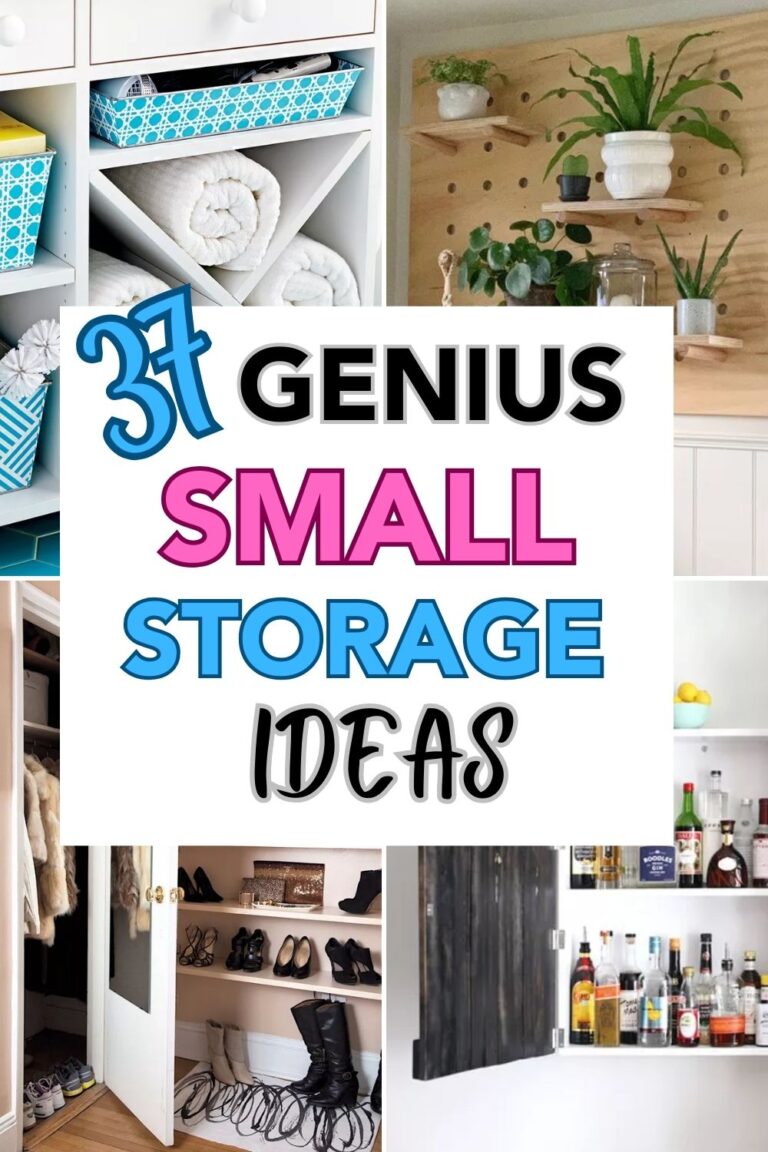 37 Brilliant Small Storage Ideas