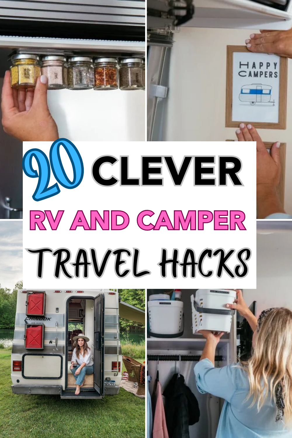 Clever RV and Camper Travel Hacks