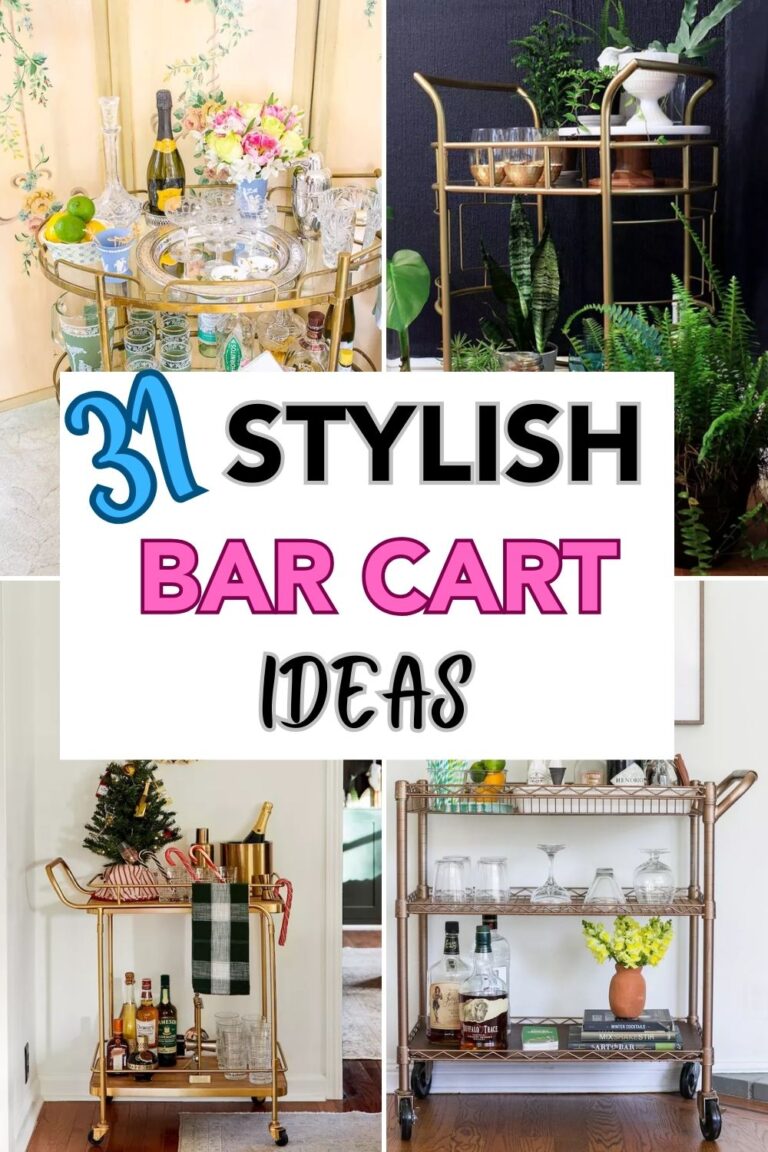 bar cart ideas